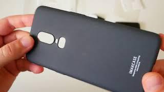 ЧЕХОЛ IMAK ONEPLUS 6 + КОЛЬЦО + ДЕРЖАТЕЛЬ В МАШИНУ