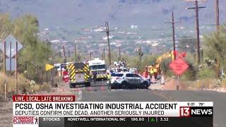 One killed, one injured in industrial accident in Pima County