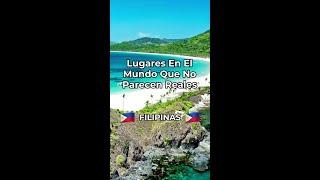 LUGARES EN FILIPÍNAS QUE NO PARECEN REALES #viral #explore #travel #shorts #filipinas #viajar