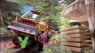 FELLING, SKIDDING, AND MILLING TREES : From forest to workshop