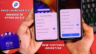New Features in Poco Launcher 5.0 (HyperOS 2.0) Update Review