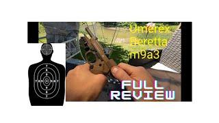 Beretta m9a3 full auto #airgun #pellets #reviews