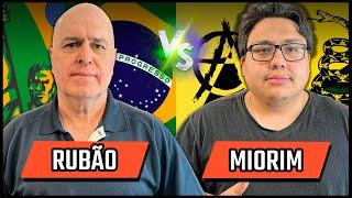 MIORIM vs RUBÃO- DEBATE - ANCAP vs NACIONALISTA - Podcast 3 Irmãos #632