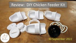 Review:  DIY Chicken Feeder Kit