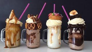 EXTREME MILKSHAKE RECIPES How To Cook That Ann Reardon FREAKSHAKES