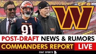 Commanders Report LIVE: Post-Draft Free Agency & Trade Targets + 2025 Offseason Extension Candidates