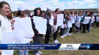 Ankeny students walk out to protest controversial diversity legislation