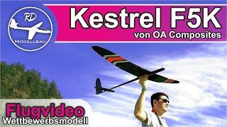 Kestrel F5K - OA Composites | Elektrosegler | ERSTFLUG | High-End-Wettbewerbsmodell | RC Modellbau