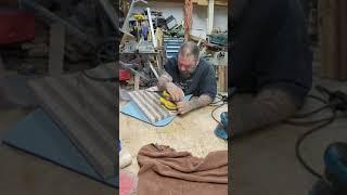 Short clip of me making an end grain flag butcher block.