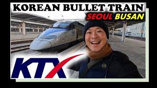  Korean Bullet Train | KTX First Class, Seoul - Busan