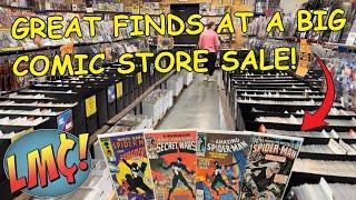 Great Finds at a Big Comic Store Sale! PLUS… Which Spider-Man Black Suit Came First?