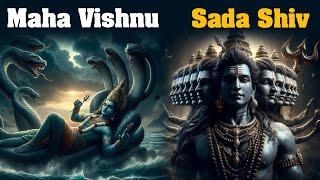 Sada Shiv And Maha Vishnu_Ultimate Form Of Lord Shiva And Lord Vishnu_Naarad Vani