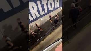 Angry Carlton fan gives Blues players epic spray.