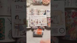 🩷Unboxing Journaling Supplies from @thewashitapeshop 🩷|#asmr #journal #scrapbooking