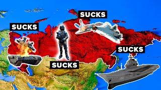 Why ALL Russian Weapons SUCK (Tanks, Ships, Planes, Armor) - COMPILATION