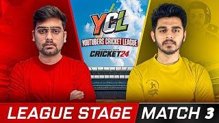 PIKAPLAYZ Vs DREAM BOT | YouTuber's Cricket League Match -3 #YCL