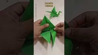 Dragón origami paso a paso  #origami #arteenpapel #diy