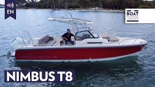 [ENG] NIMBUS T8 - Walk Around Motor Boat Review - The Boat Show