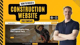 How to Create a Construction Website With Free Template