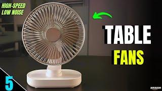 TOP-5Best Table Fan Under 2000 / Best Table Fan In India 2025 / Best High Speed Table Fan 2025