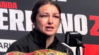 Katie Taylor IMMEDIATE REACTION after BEATING Amanda Serrano