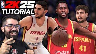 ¡JUEGA con las CAMISETAS de ESPAÑA en NBA 2K25! - AIRCRISS