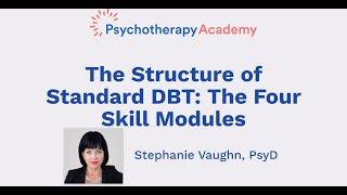 The Structure of Standard DBT: The Four Skill Modules