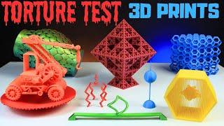 TORTURE TEST ! Can Your 3D Printer Do This?