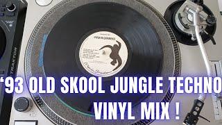 Old Skool Hardcore/Jungle Techno '93 on Vinyl  - DJ Creativity Live Stream