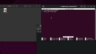 Run a shell command when a file is added or uploaded | inotifywatch