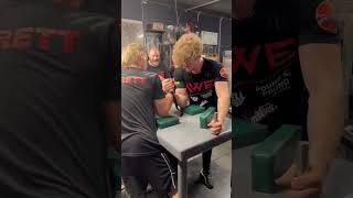 afterpull with Josh Barker most dominant 70kg Armwrestler in Australia