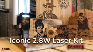 Axiom Iconic 2.8W Laser Kit (ALK28) by JTech