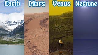 Every REAL surface photo we have of other Planets