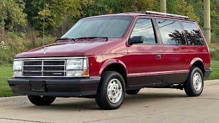 TURBO Minivan:  The 1989 Dodge Caravan Turbo Was The Driver's People Hauler