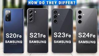 Samsung Galaxy S24 FE Vs S23 FE Vs S21 FE Vs S20 FE 5G - Which FE is BEST in 2024?