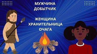 МУЖЧИНА ДОБЫТЧИК, А ЖЕНЩИНА ХРАНИТЕЛЬНИЦА ОЧАГА