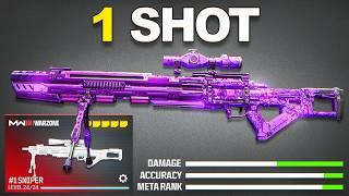 the #1 BEST ONE SHOT SNIPER in WARZONE 3 & MW3! (Fastest 1 Shot MORS Meta)