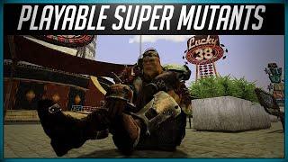 Playable Super Mutants in Fallout Aftermath