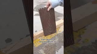 WPC Wood Plastic Composite Decking Board Solid Wpc Outdoor Floor