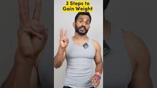 3 Easy Steps for Fast Weight Gain | पतले लड़के / लड़कियाँ ऐसे वजन बढ़ाये #youtubeshorts #shorts