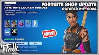 *NEW* ASHTVN'S LOCKER BUNDLE & EMOTE! Fortnite Item Shop [October 21st, 2024] (Fortnite Chapter 5)