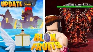 JE DÉCOUVRE la NOUVELLE ÎLE PRÉHISTORIQUE de L'UPDATE 24 sur BLOX FRUITS !! (Blox Fruit #150)