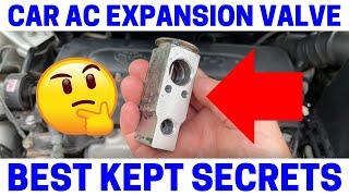 Car AC Expansion Cooler Valve Replacement