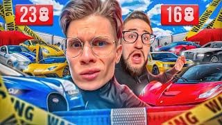 ЭКСТРЕМАЛЬНАЯ БИТВА АВТОУГОНЩИКОВ! YRAGUN VS COFFI НА GTA 5 RP!