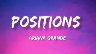 Ariana Grande - positions (Lyrics)