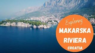 Stunning views of Makarska Riviera, Croatia