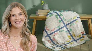 How to Make a Lattice Star Quilt - Free Quilting Tutorial