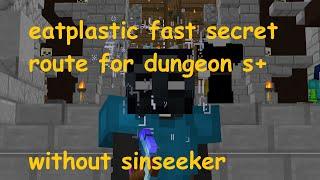 new dungeon secret routes (no sinseeker) | hypixel skyblock