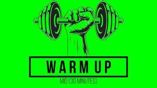 home quarantine workout // warm up 30mins w/ Chrissy