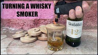 Woodturning a Whisky Smoker. (Great woodturners beginner project)